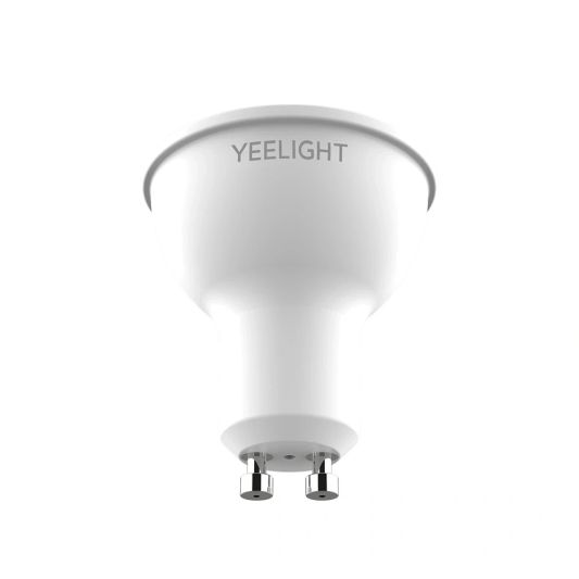 Yeelight slimme led spot - GU10 fitting - RGBWW Multicolor en Wit - Voordeelset van 3 stuks