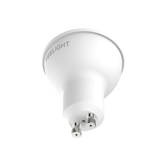 Yeelight slimme led spot - GU10 fitting - RGBWW Multicolor en Wit - Voordeelset van 6 stuks