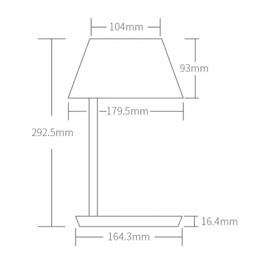 Yeelight slimme nachtlamp 20W - Dual White - Met docking station