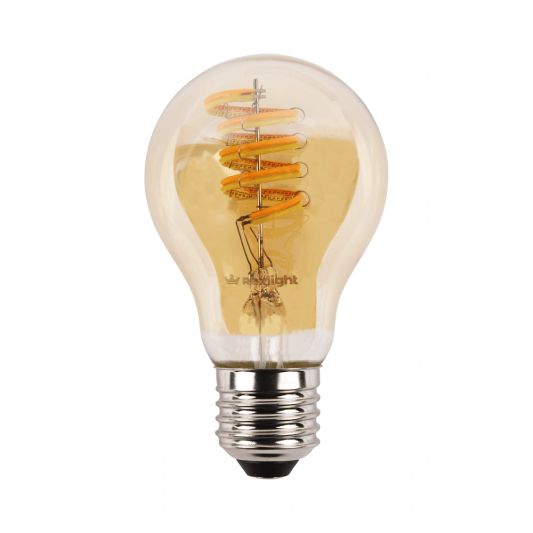 Zigbee E27 spiraal filament lamp Dual White A60 amberkleurig - voordeelset van 6