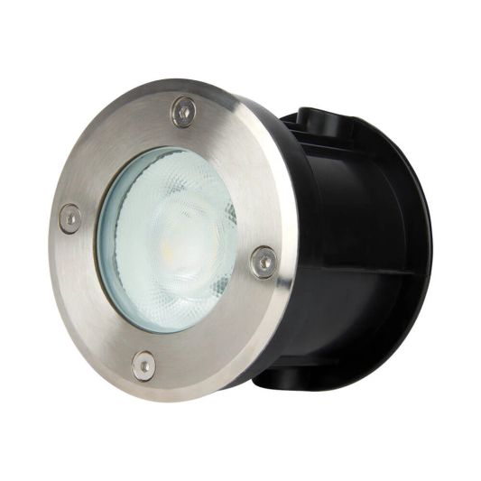 Slimme Zigbee inbouw grondspot 9W rond - Starterset