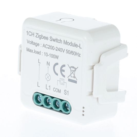 Zigbee inbouwschakelaar 1 gang - Set van 2