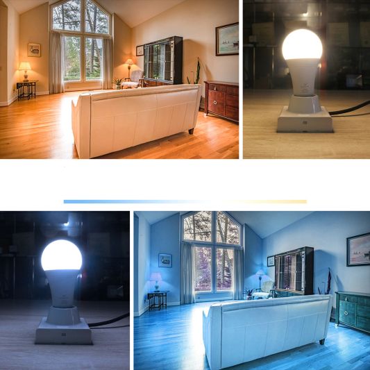 Zigbee lamp RGBWW 12W E27 fitting - voordeelset van 6