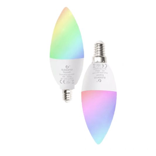 Zigbee lamp RGBWW 4W E14 fitting - Gledopto