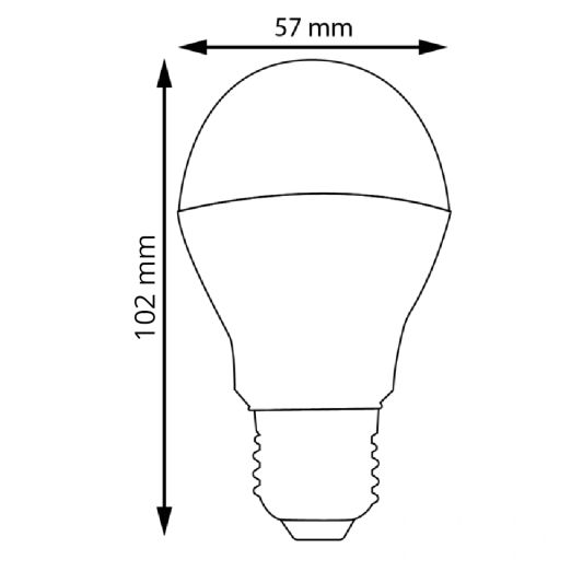 Zigbee LED lamp RGBWW 6W E27 fitting - 6 Watt - Voordeelset van 3