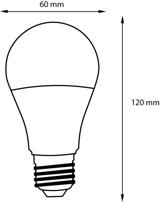 Zigbee LED lamp RGBWW 9W E27 fitting