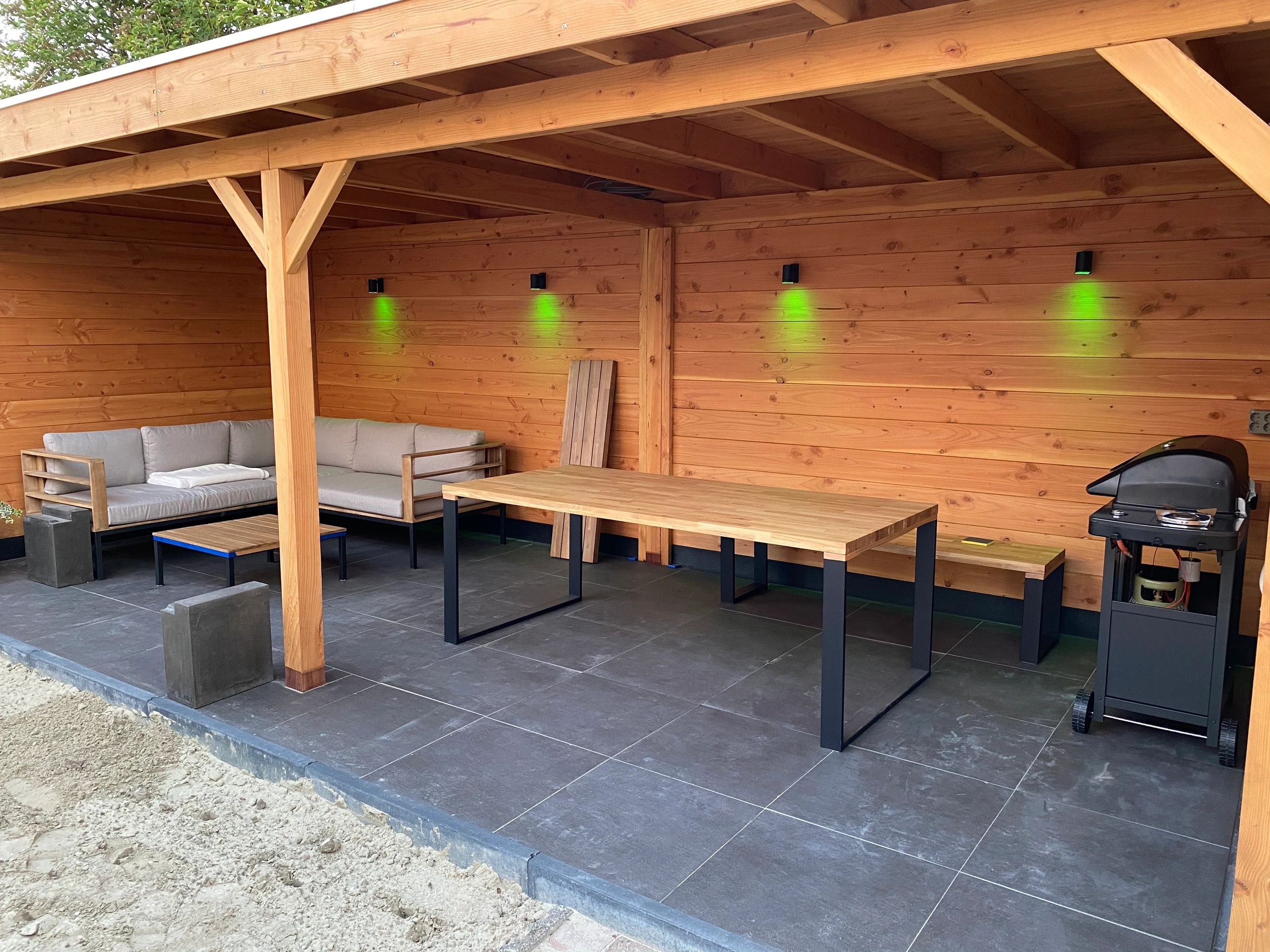 Wifi set met 1 tot 4 RGBW Led spots 4W GU10 fitting