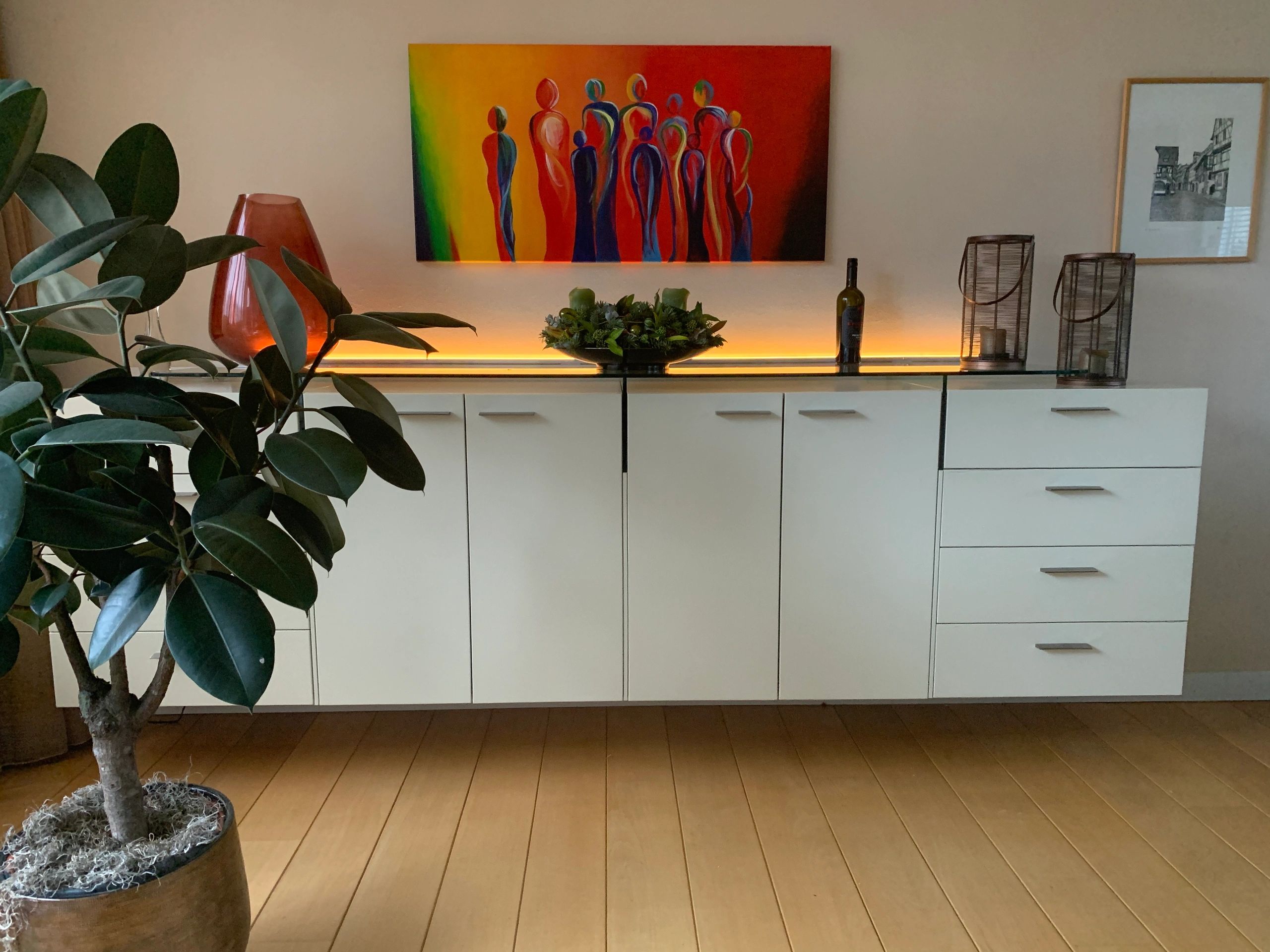 21 meter complete set Dual White led strip met Zigbee controller