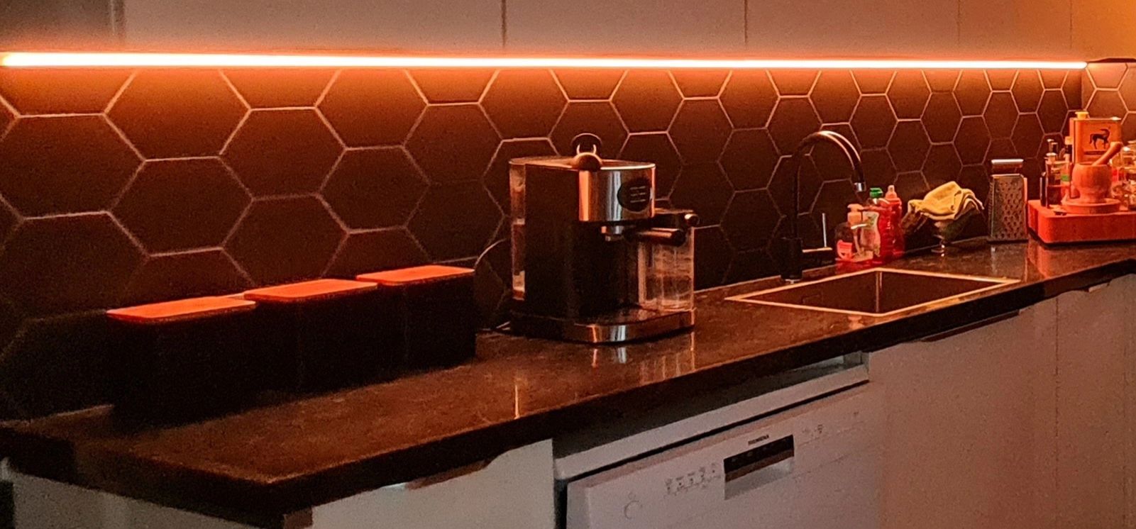 13 meter complete set RGBWW led strip met Zigbee controller