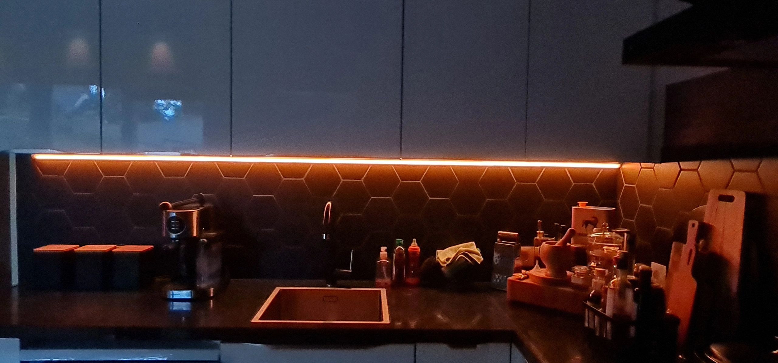 13 meter complete set RGBWW led strip met Zigbee controller