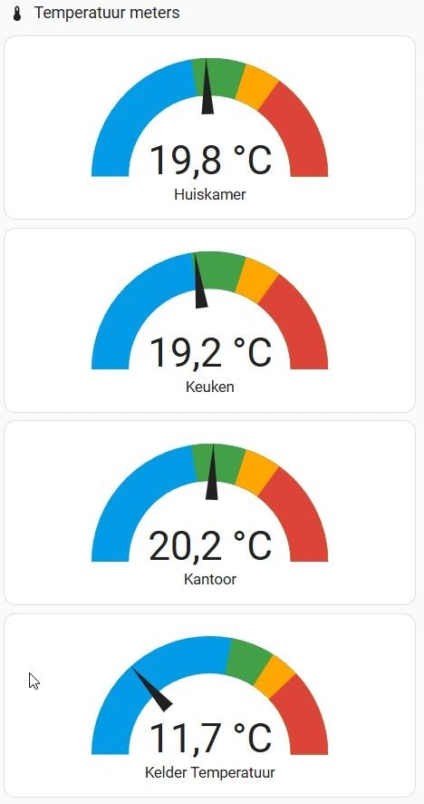 Slimme Zigbee temperatuursensor - voordeelset