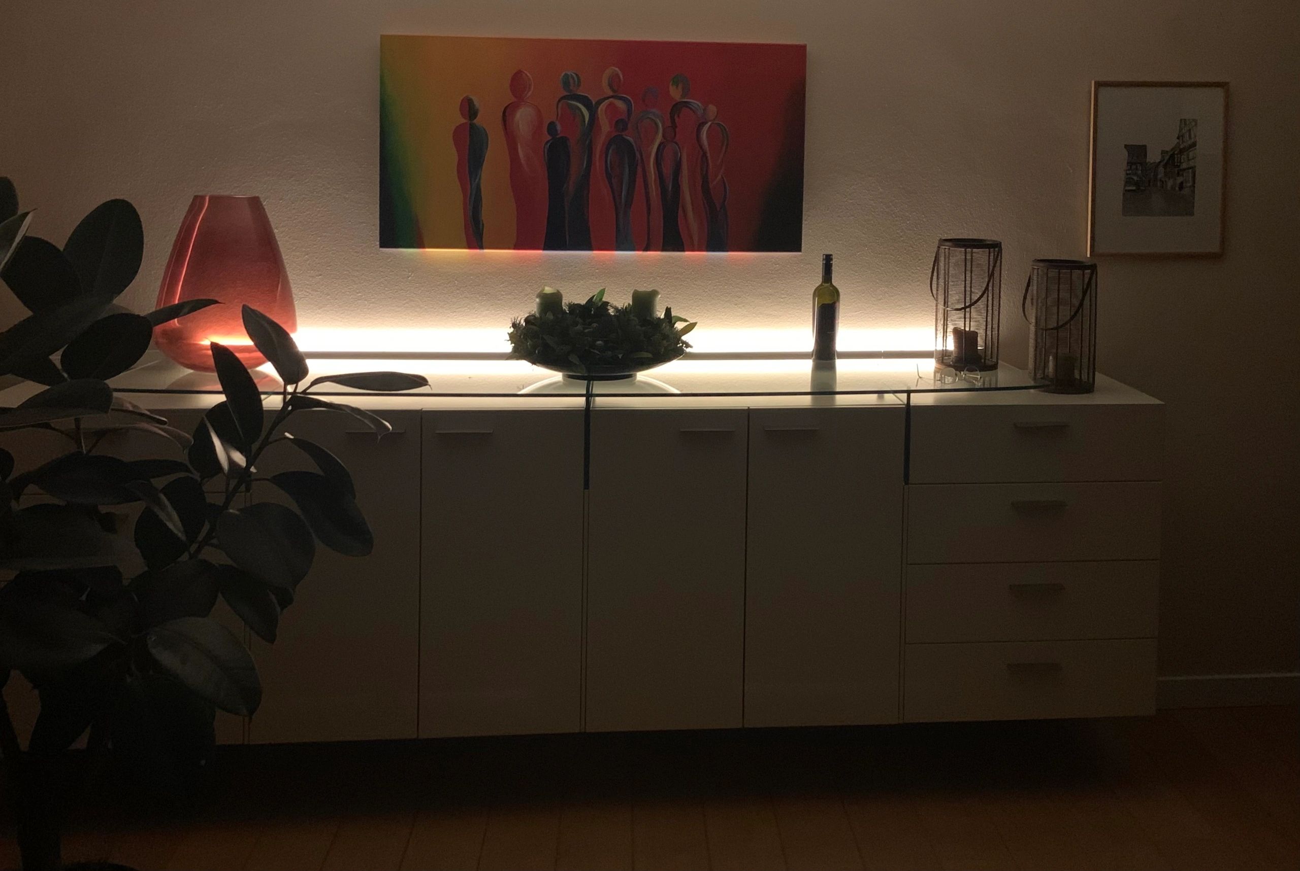 21 meter complete set Dual White led strip met Zigbee controller