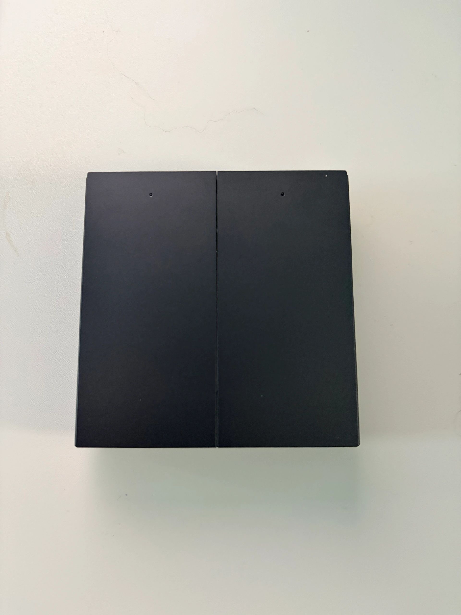 Aqara Wireless Remote Switch H1 (double rocker) - Grijs