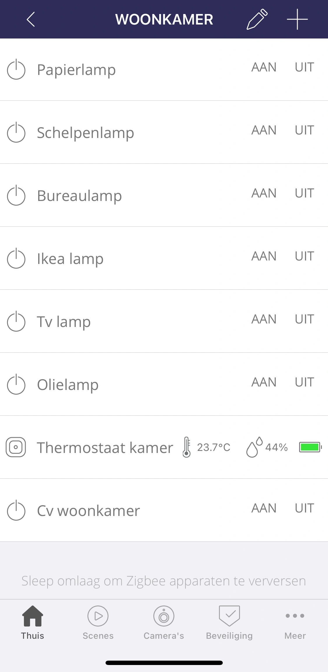 Slimme Zigbee temperatuursensor - voordeelset