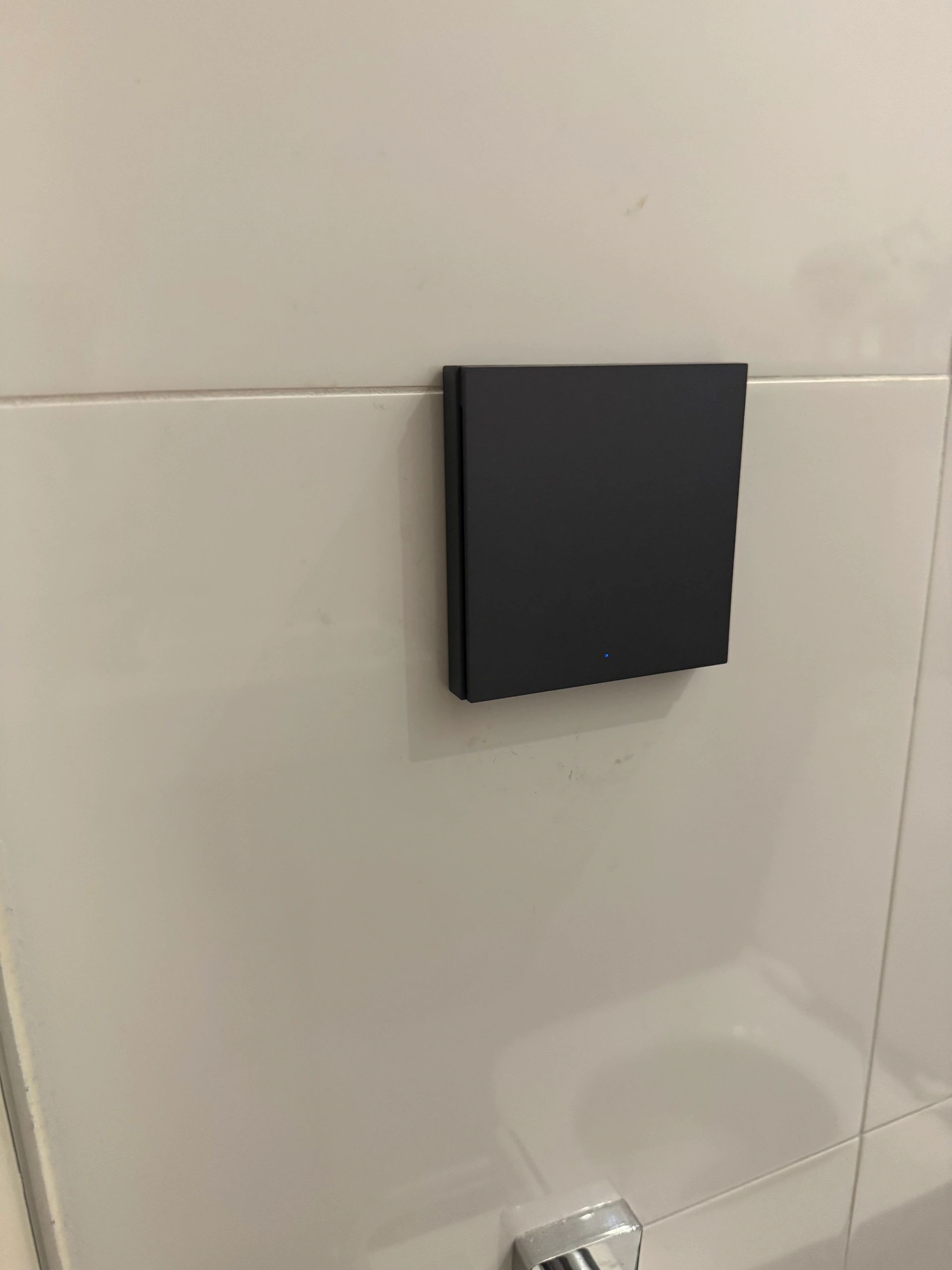 Aqara Smart Wall Switch H1 - geen neutrale draad - enkele schakelaar - grijs