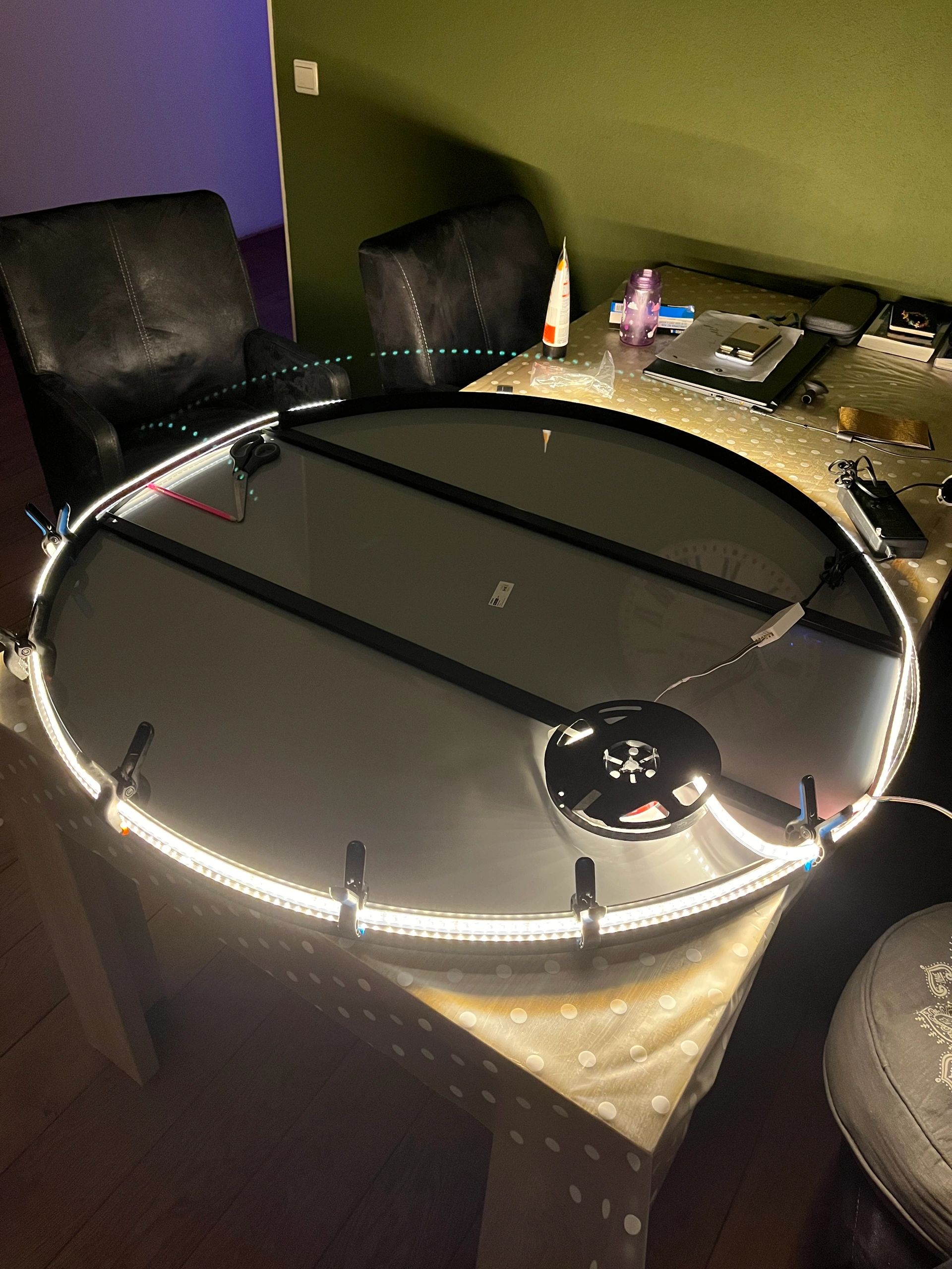 13 meter complete set RGBWW led strip met Zigbee controller